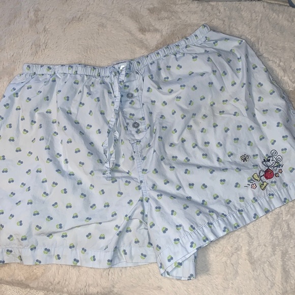 XL Disney Store Mickey Mouse 100% cotton pajama shorts - Picture 1 of 4